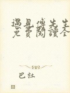 遇见傅先生小说免费阅读全文