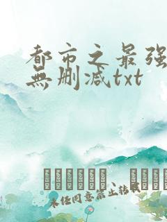 都市之最强狂兵无删减txt