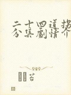 二十四道拐剧情分集剧情介绍