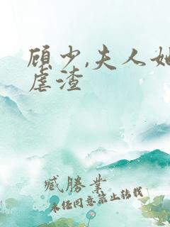 顾少,夫人她又虐渣