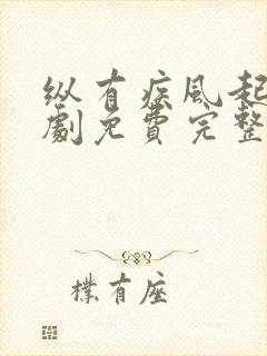 纵有疾风起电视剧免费完整版在线观看