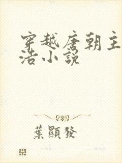 穿越唐朝主角韦浩小说