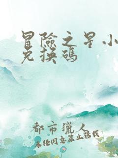 冒险之星小程序兑换码