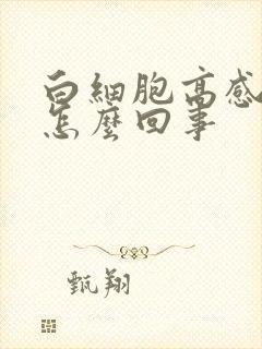 白细胞高感染是怎么回事