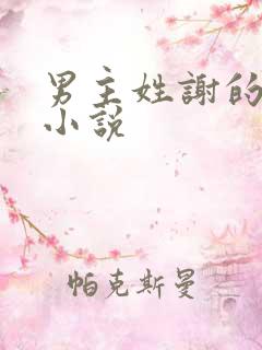 男主姓谢的现代小说