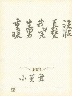 重生我真没想当暖男完整版