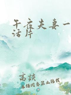 午夜夫妻一级生活片