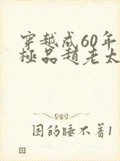 穿越成60年代极品赵老太小说