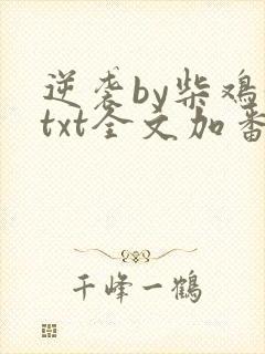 逆袭by柴鸡蛋txt全文加番外