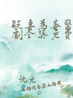 贬妻为妾医女短剧全集免费观看高清