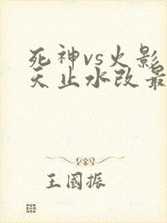 死神vs火影别天止水改最新版