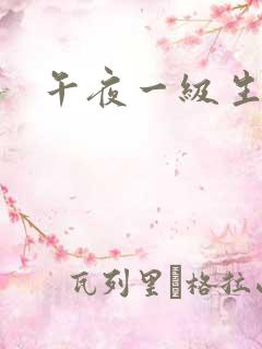 午夜一级生活片