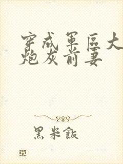 穿成军区大佬的炮灰前妻