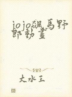 jojo飙马野郎动画