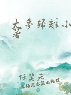 大梦归离小说原著