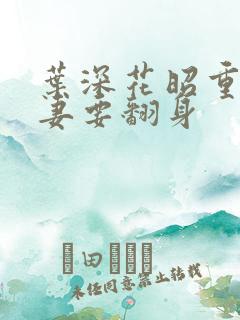 叶深花昭重生肥妻要翻身