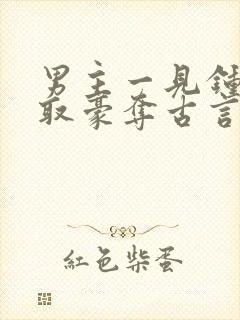 男主一见钟情强取豪夺古言