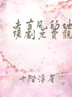 去有风的地方电视剧免费观看全集完整版