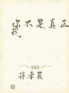 你不是真正的爱我