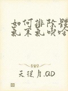 如何排除体内湿气寒气吃啥