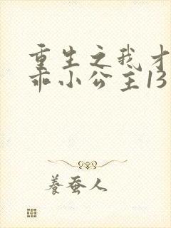 重生之我才是乖乖小公主13