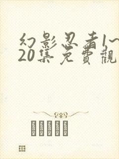 幻影忍者1~720集免费观看中文版