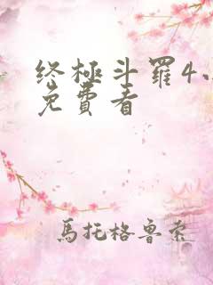 终极斗罗4小说免费看