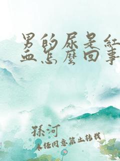 男的尿是红色的血怎么回事