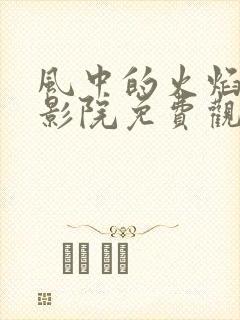 风中的火焰策驰影院免费观看