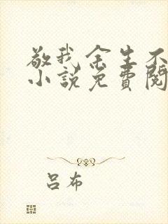 敬我余生不悲欢小说免费阅读