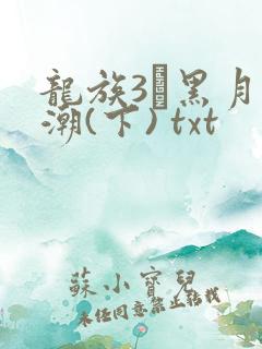 龙族3·黑月之潮(下) txt