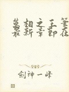 万相之王笔趣阁最新章节在线阅读