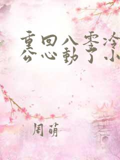 重回八零冷面老公心动了小说