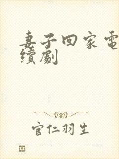 妻子回家电视连续剧