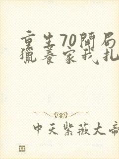 重生70开局打猎养家我扎妻女宠上天