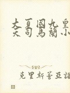 大夏国九皇子夏天司马兰小说