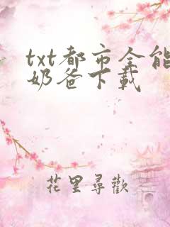 txt都市全能奶爸下载