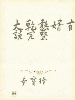 大乾憨婿有声小说完整