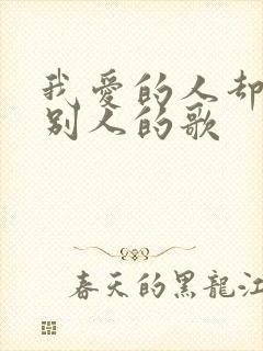 我爱的人却爱着别人的歌