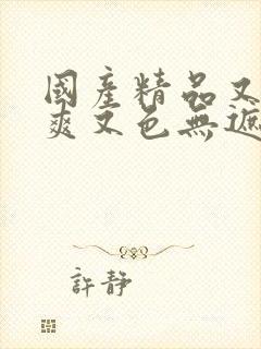 国产精品又黄又爽又色无遮挡网