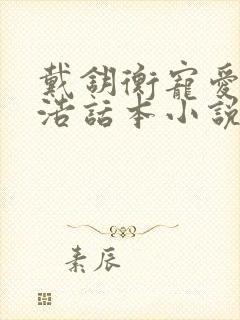 戴钥衡宠爱霍雨浩话本小说