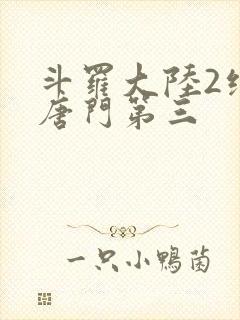 斗罗大陆2绝世唐门第三