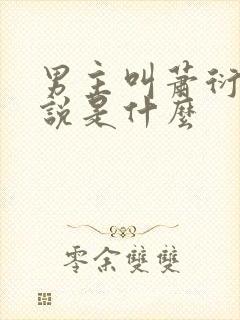 男主叫萧衍的小说是什么