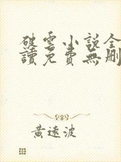 破云小说全文阅读免费无删减