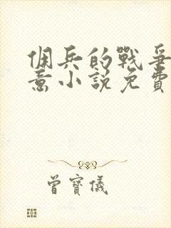 佣兵的战争如水意小说免费阅读免费