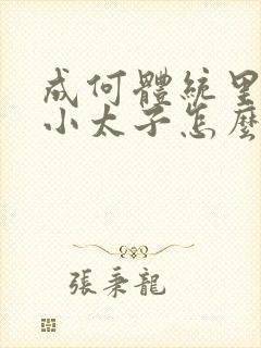 成何体统里面的小太子怎么来的