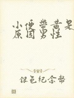 小便带黄是什么原因男性