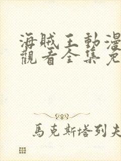 海贼王动漫在线观看全集免费观看