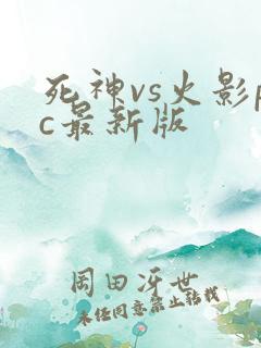死神vs火影pc最新版
