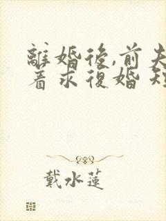 离婚后,前夫哭着求复婚 短剧